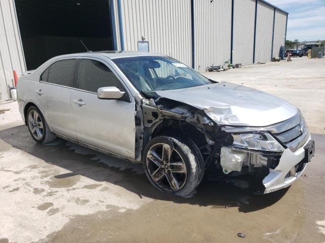 3FAHP0KC9BR178844 - 2011 FORD FUSION SPORT SILVER photo 4