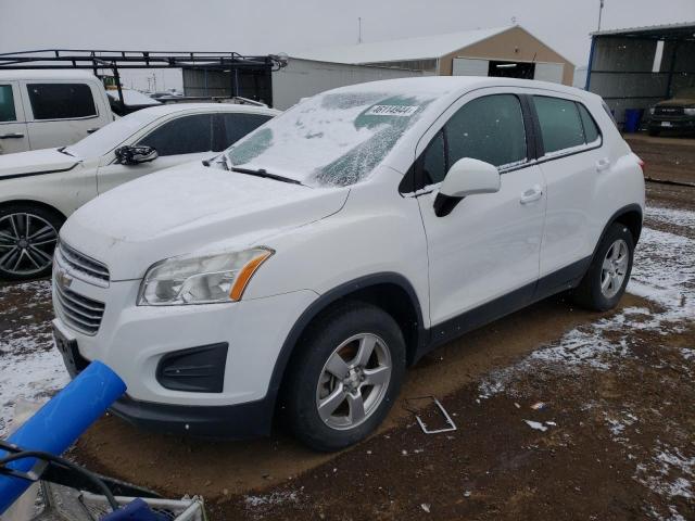 3GNCJPSB9FL243505 - 2015 CHEVROLET TRAX 1LS WHITE photo 1