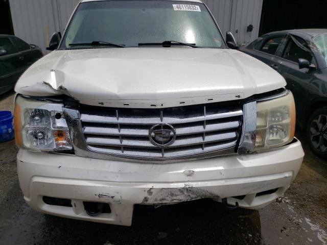 1GYEC63T35R100290 - 2005 CADILLAC ESCALADE LUXURY WHITE photo 9