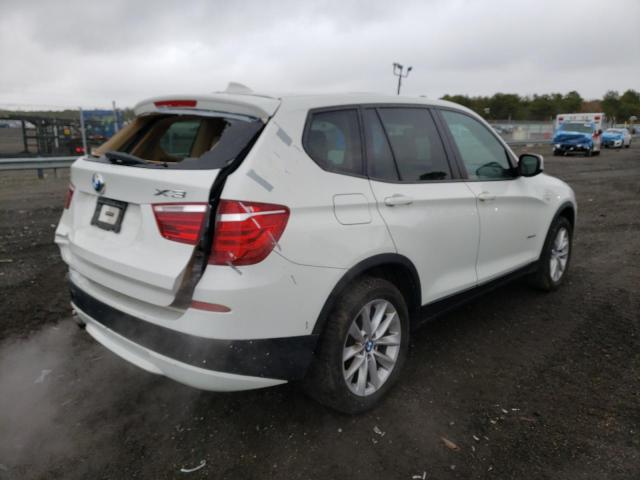 5UXWX9C56D0A08712 - 2013 BMW X3 XDRIVE28I WHITE photo 3