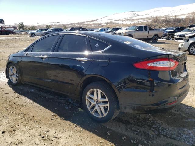 3FA6P0H79GR158344 - 2016 FORD FUSION SE BLUE photo 2