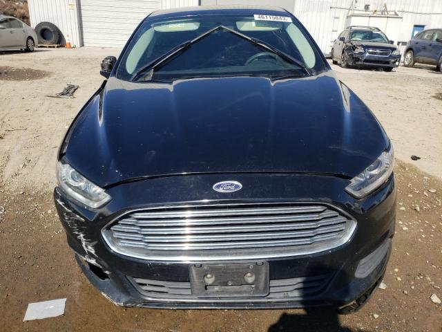 3FA6P0H79GR158344 - 2016 FORD FUSION SE BLUE photo 5