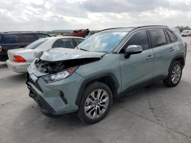 2T3C1RFV9LW096521 - 2020 TOYOTA RAV4 XLE PREMIUM GREEN photo 1