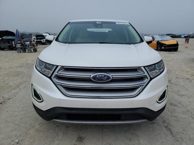 2FMPK3J84JBB09376 - 2018 FORD EDGE SEL WHITE photo 5