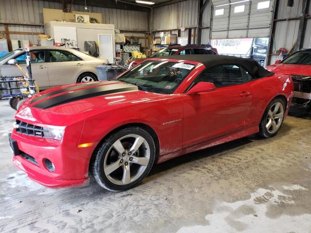 2G1FC3DD6B9200527 - 2011 CHEVROLET CAMARO LT RED photo 1