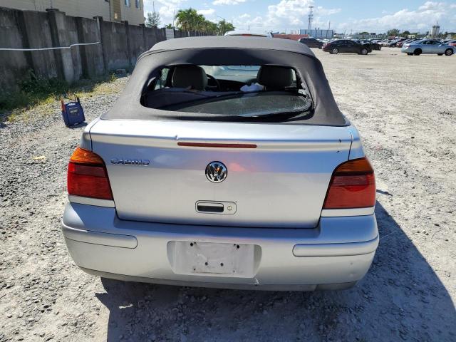 3VWDC21V92M806057 - 2002 VOLKSWAGEN CABRIO GLX SILVER photo 6