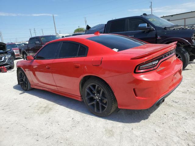 2C3CDXCT2MH552976 - 2021 DODGE CHARGER R/T RED photo 2