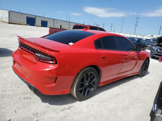 2C3CDXCT2MH552976 - 2021 DODGE CHARGER R/T RED photo 3