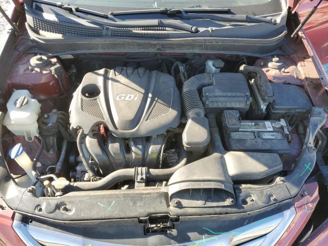 5NPEC4AC3CH353773 - 2012 HYUNDAI SONATA SE RED photo 11