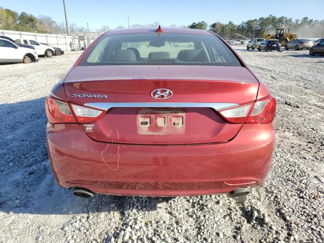 5NPEC4AC3CH353773 - 2012 HYUNDAI SONATA SE RED photo 6