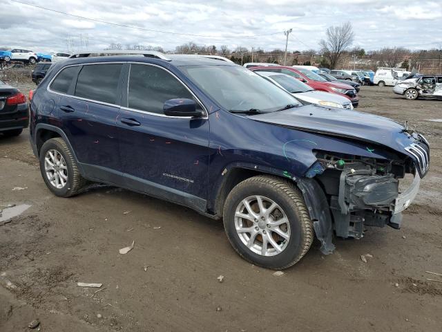 1C4PJMCB9FW605396 - 2015 JEEP CHEROKEE LATITUDE BLUE photo 4