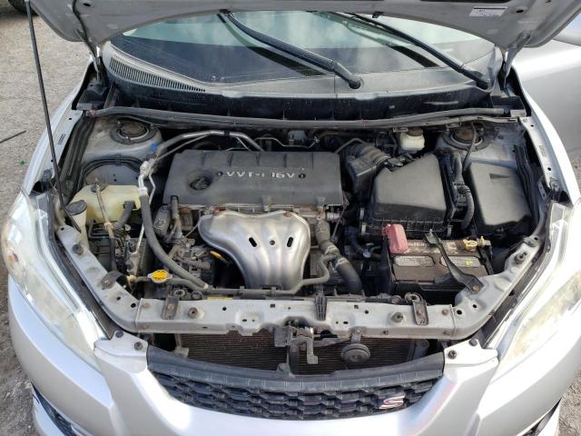 2T1KE4EE6AC038636 - 2010 TOYOTA COROLLA MA S SILVER photo 11