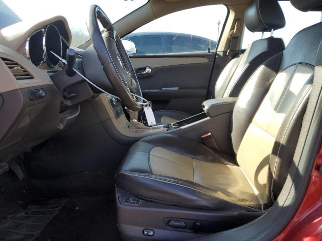 1G1ZG5E79CF366765 - 2012 CHEVROLET MALIBU LTZ წითელი ფოტო 7