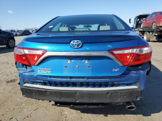 4T1BF1FK4HU638225 - 2017 TOYOTA CAMRY LE BLUE photo 6