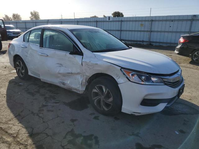 1HGCR2F37HA093316 - 2017 HONDA ACCORD LX WHITE photo 4