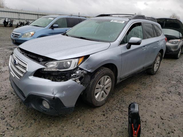 4S4BSAHC8G3281525 - 2016 SUBARU OUTBACK 2.5I PREMIUM SILVER photo 1