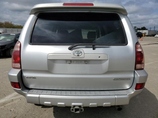 JTEBU14R138008122 - 2003 TOYOTA 4RUNNER SR5 SILVER photo 6