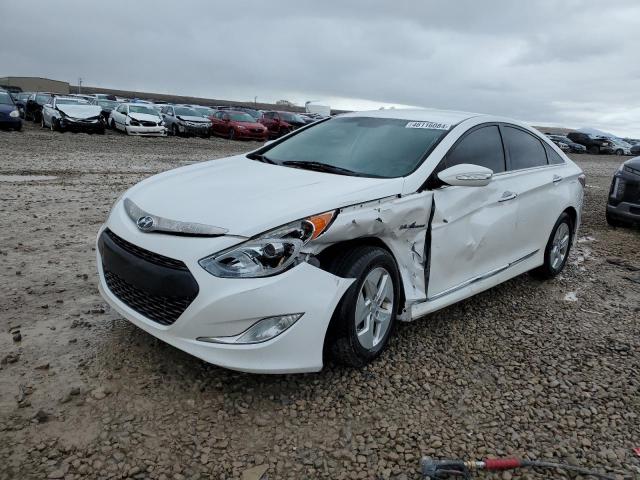 KMHEC4A41CA063267 - 2012 HYUNDAI SONATA HYBRID WHITE photo 1