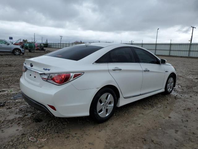 KMHEC4A41CA063267 - 2012 HYUNDAI SONATA HYBRID WHITE photo 3