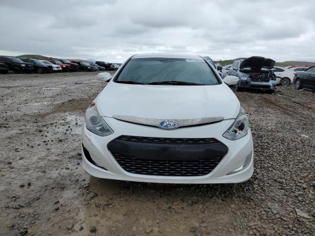 KMHEC4A41CA063267 - 2012 HYUNDAI SONATA HYBRID WHITE photo 5