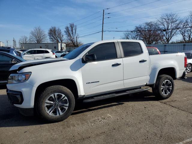 1GCGTDEN2N1306362 - 2022 CHEVROLET COLORADO Z71 WHITE photo 1