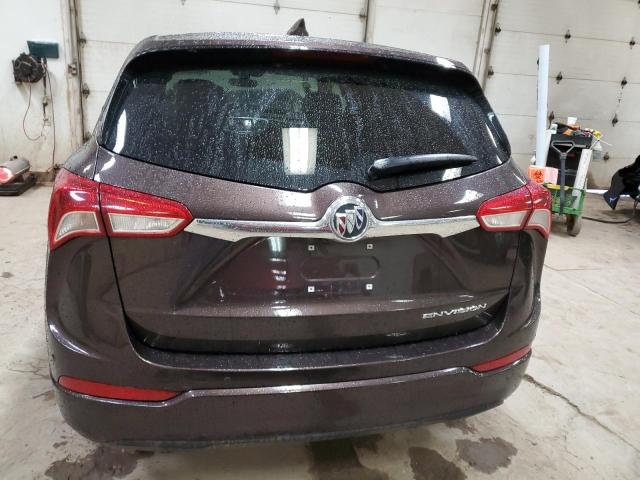 LRBFXBSA3LD098489 - 2020 BUICK ENVISION PREFERRED BROWN photo 6