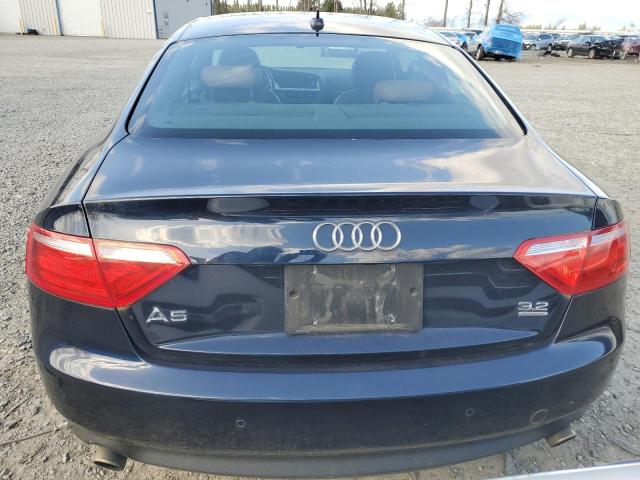 WAUDK78T09A026492 - 2009 AUDI A5 QUATTRO BLUE photo 6