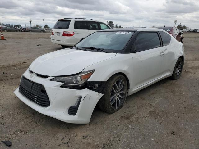 JTKJF5C72F3091149 - 2015 TOYOTA SCION TC WHITE photo 1