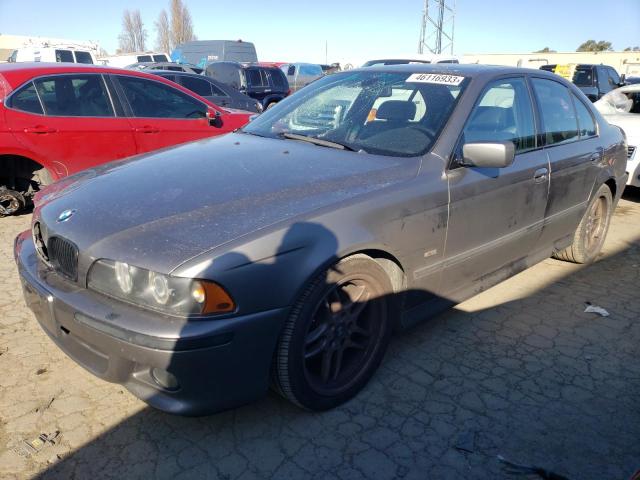 WBADN63403GN88690 - 2003 BMW 540 I AUTOMATIC GRAY photo 1