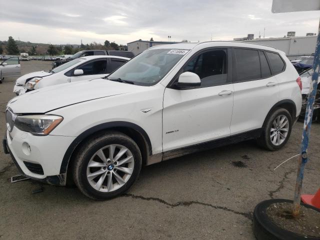 5UXWX9C58G0D86650 - 2016 BMW X3 XDRIVE28I WHITE photo 1