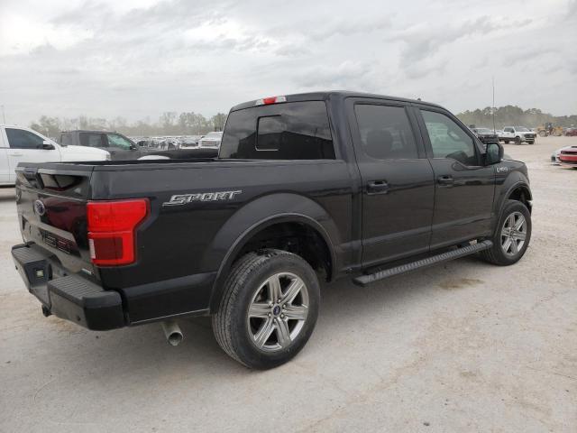 1FTEW1C41KKC00742 - 2019 FORD F150 SUPERCREW BLACK photo 3