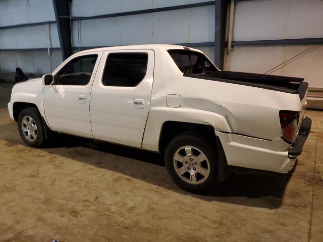 5FPYK1F47DB005224 - 2013 HONDA RIDGELINE RTS WHITE photo 2