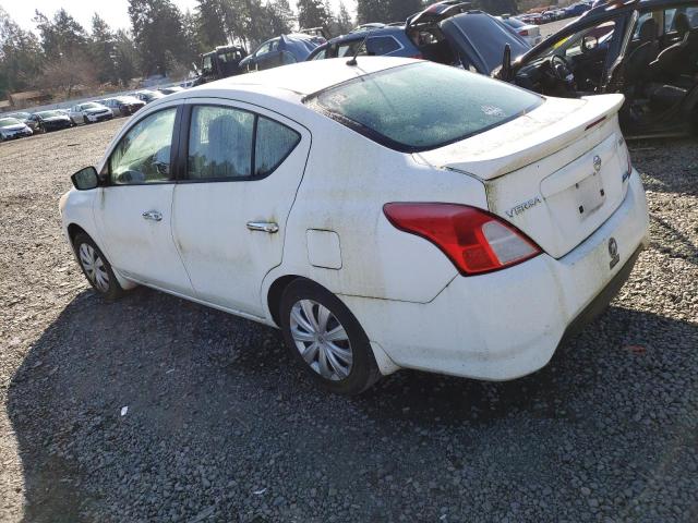 3N1CN7AP1FL877758 - 2015 NISSAN VERSA S WHITE photo 2