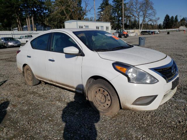 3N1CN7AP1FL877758 - 2015 NISSAN VERSA S WHITE photo 4