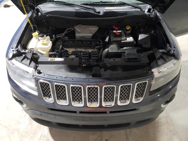 1C4NJCEA5FD126491 - 2015 JEEP COMPASS LATITUDE GRAY photo 12