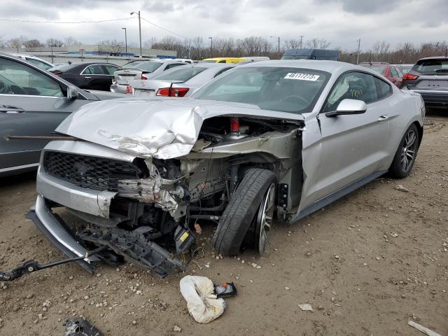 1FA6P8TH4H5282427 - 2017 FORD MUSTANG SILVER photo 1