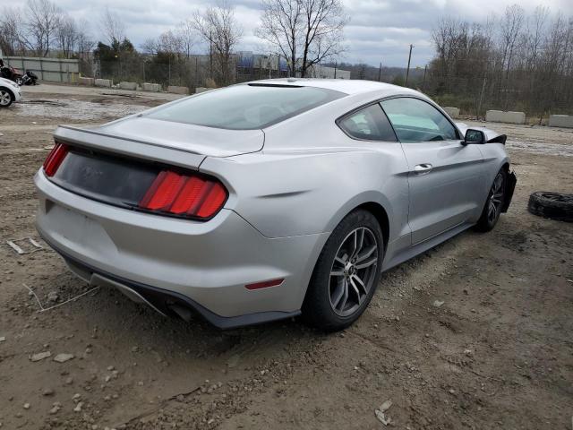 1FA6P8TH4H5282427 - 2017 FORD MUSTANG SILVER photo 3