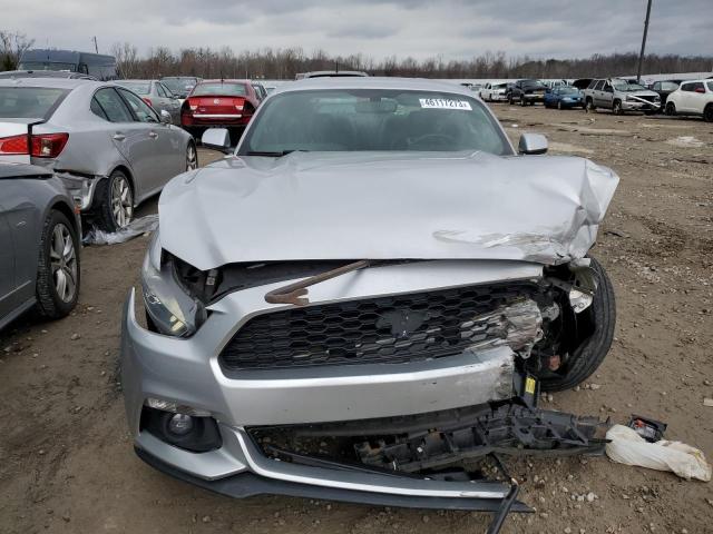 1FA6P8TH4H5282427 - 2017 FORD MUSTANG SILVER photo 5