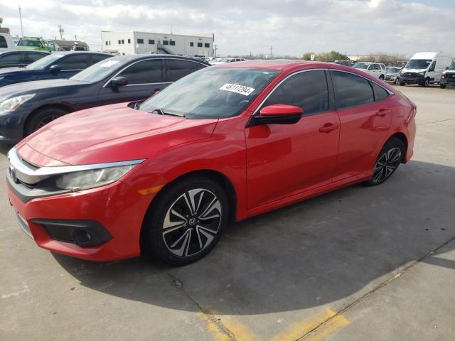 2HGFC1F82GH655529 - 2016 HONDA CIVIC EX RED photo 1