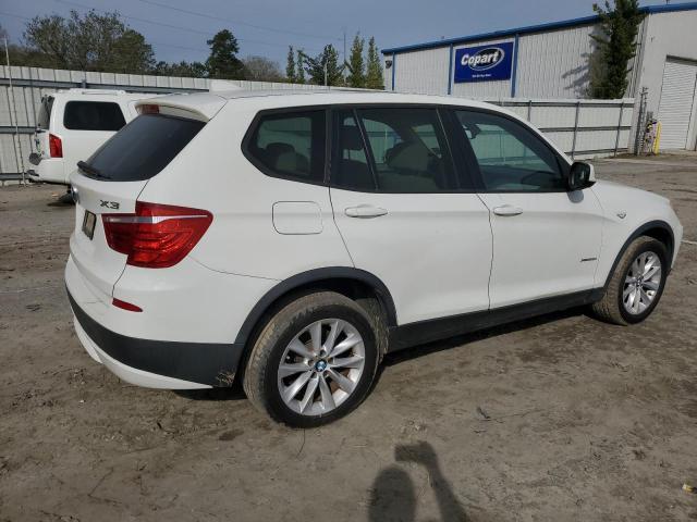 5UXWX9C57D0A10341 - 2013 BMW X3 XDRIVE28I WHITE photo 3