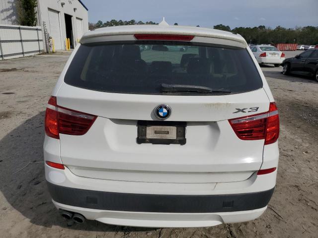 5UXWX9C57D0A10341 - 2013 BMW X3 XDRIVE28I WHITE photo 6