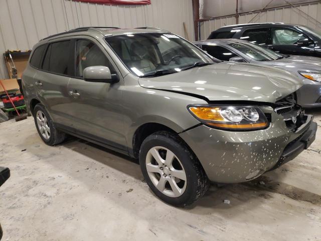 5NMSH13E29H248939 - 2009 HYUNDAI SANTA FE SE GREEN photo 4