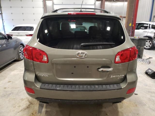 5NMSH13E29H248939 - 2009 HYUNDAI SANTA FE SE GREEN photo 6