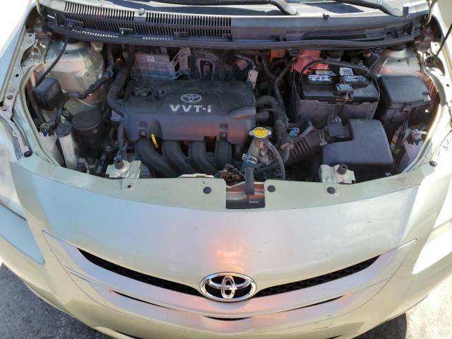 JTDBT923671055648 - 2007 TOYOTA YARIS GREEN photo 11