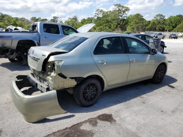 JTDBT923671055648 - 2007 TOYOTA YARIS GREEN photo 3