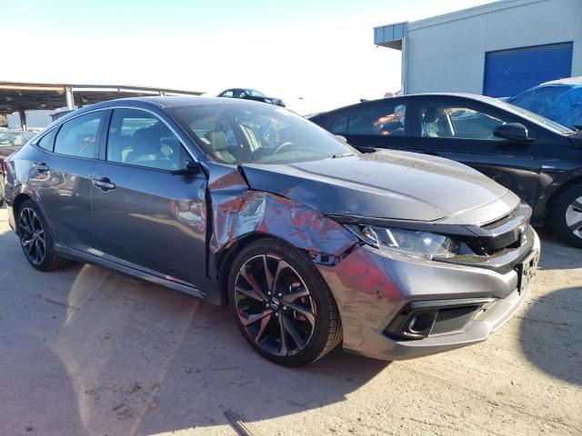 19XFC2F87ME003596 - 2021 HONDA CIVIC SPORT 灰色 照片 4