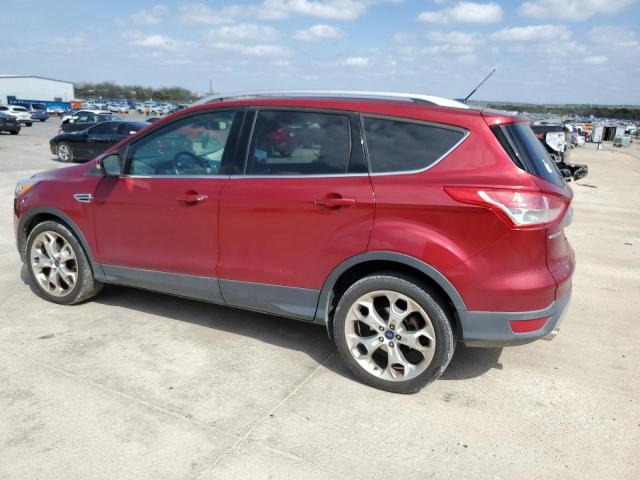 1FMCU0J96EUB84645 - 2014 FORD ESCAPE TITANIUM RED photo 2