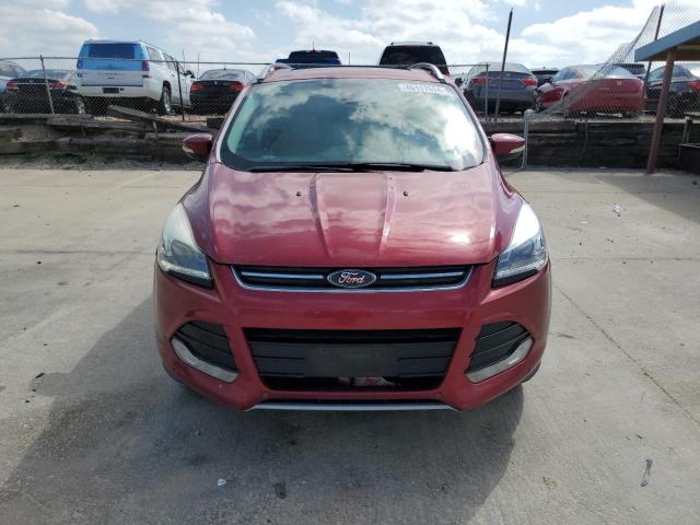 1FMCU0J96EUB84645 - 2014 FORD ESCAPE TITANIUM RED photo 5