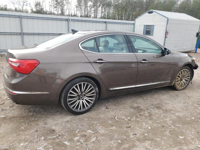 KNALN4D7XE5137564 - 2014 KIA CADENZA PREMIUM BROWN photo 3