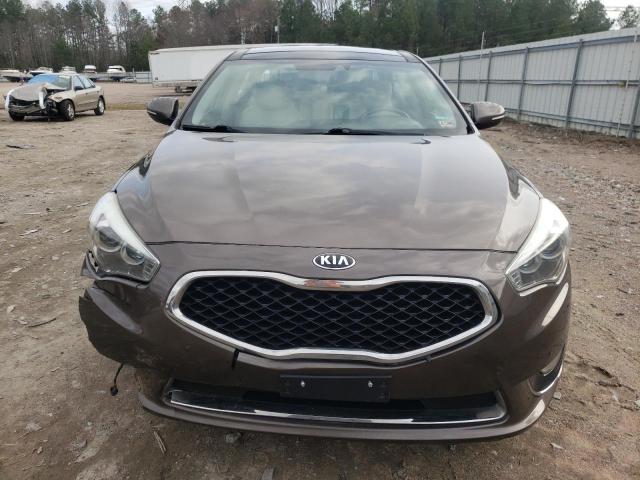 KNALN4D7XE5137564 - 2014 KIA CADENZA PREMIUM BROWN photo 5